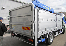 ゲート付アルミブロックアオリ1